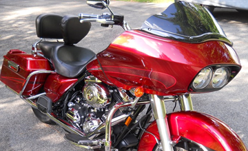 Harley-Davidson Candy Red Sunglo Paint Product
